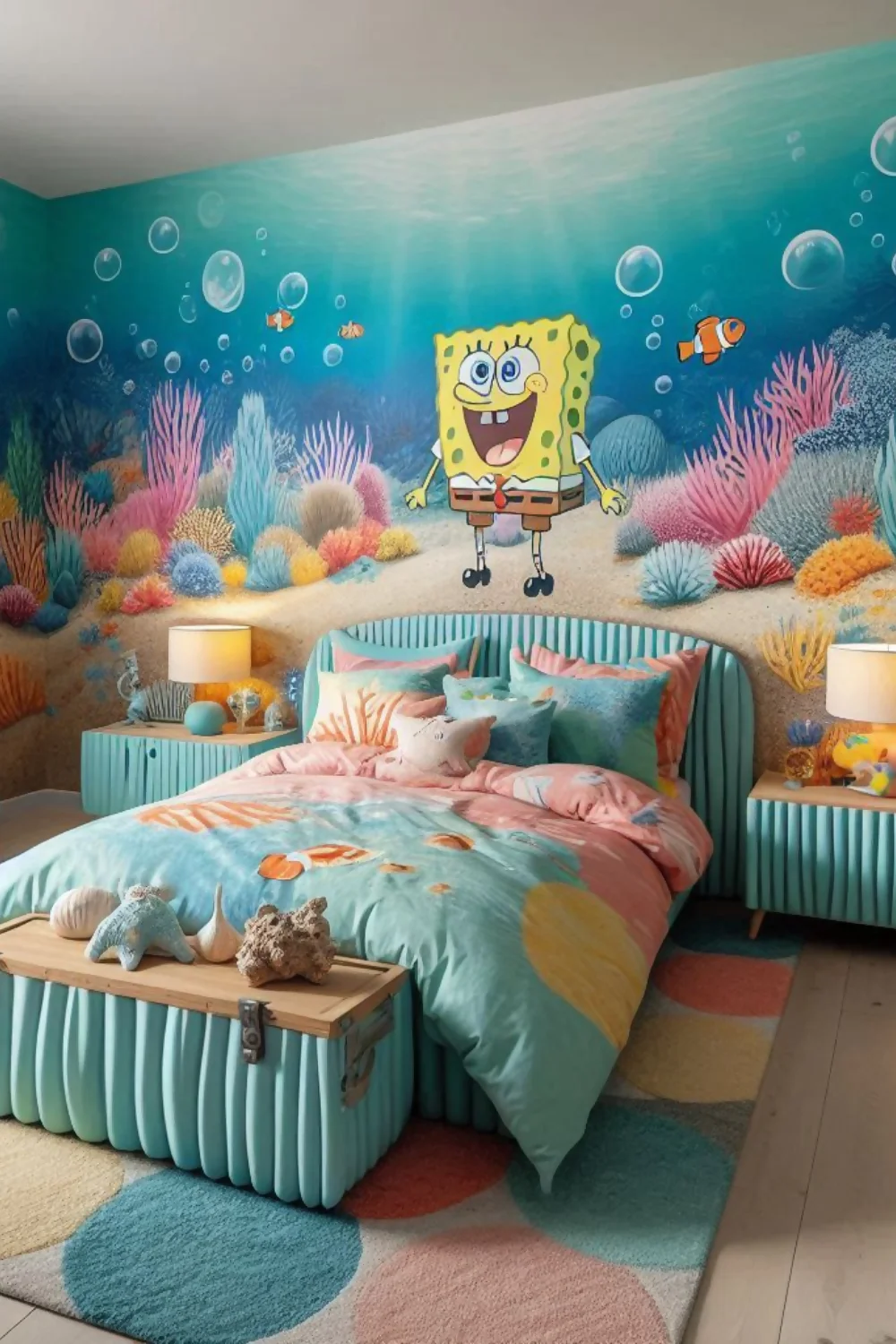 Top 15 SpongeBob-Themed Room Design Ideas You’ll Want to Copy 14 home decor ideas