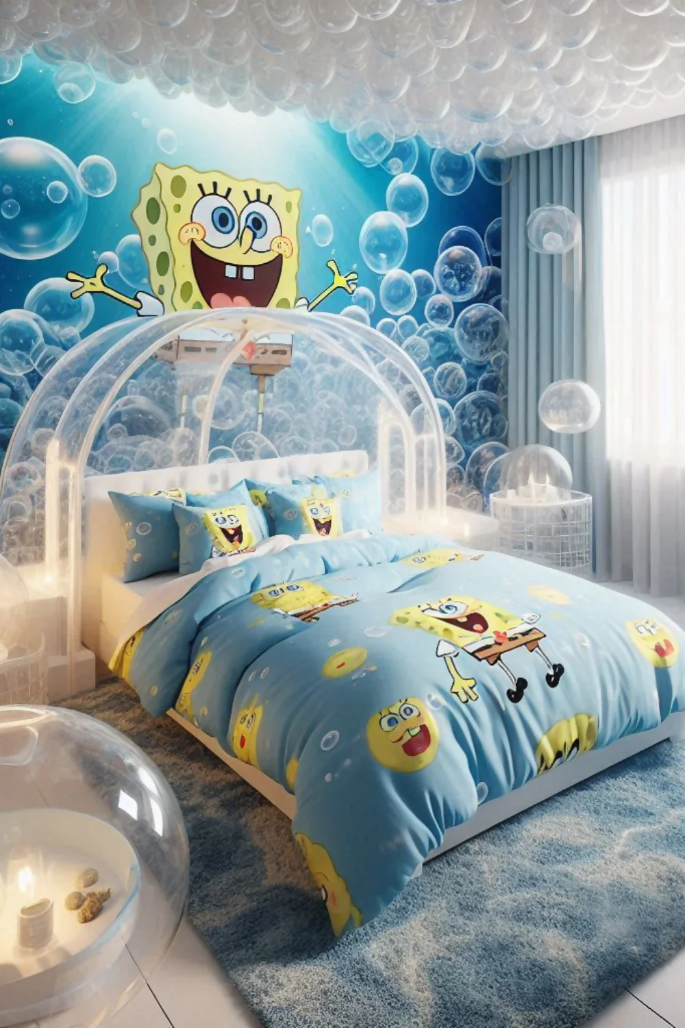Top 15 SpongeBob-Themed Room Design Ideas You’ll Want to Copy 15 living room design