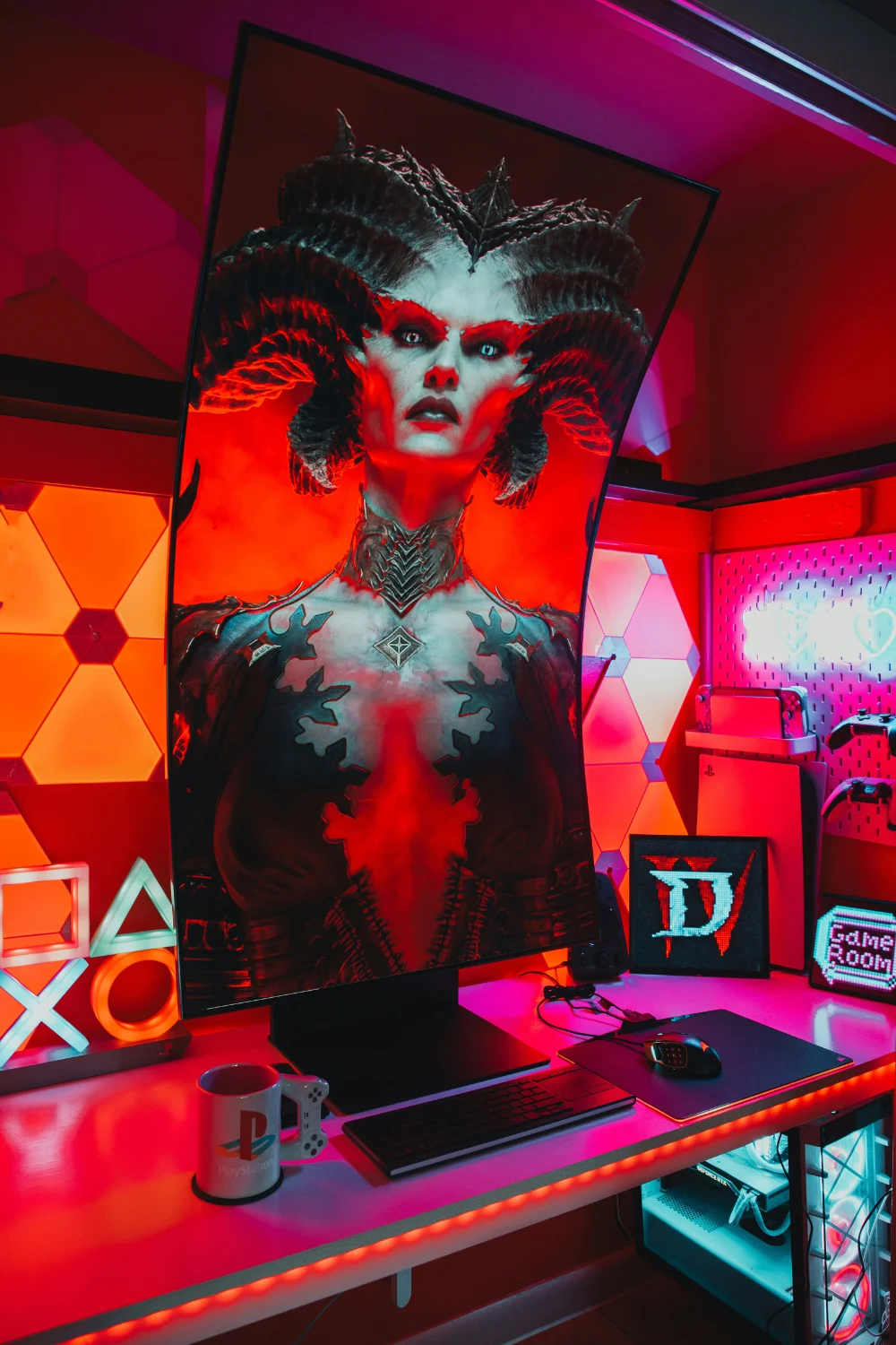 11 Gaming Decor Ideas That’ll Make Your Room Look Like a Pro Streamer’s 6 gaming wall art