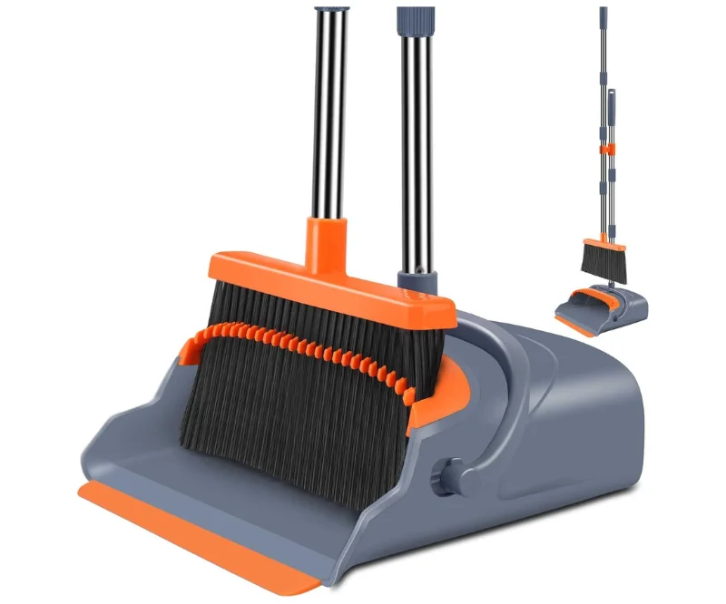 broom and dustpan