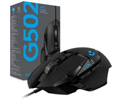 logitech g502 hero wired