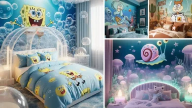 Top 15 SpongeBob-Themed Room Design Ideas You’ll Want to Copy 17 bedroom decorator ideas
