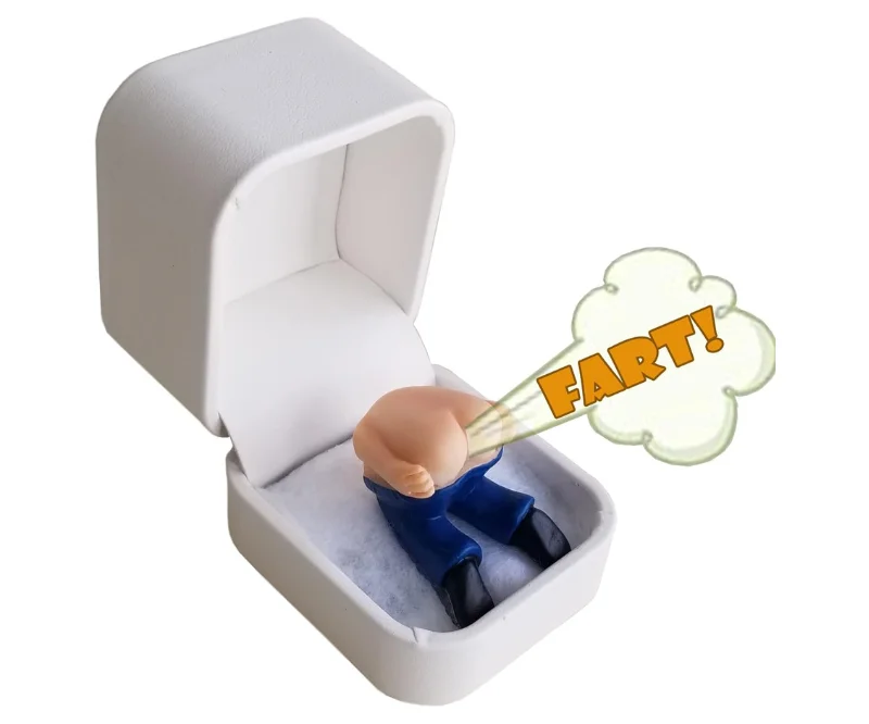 box with farting butt