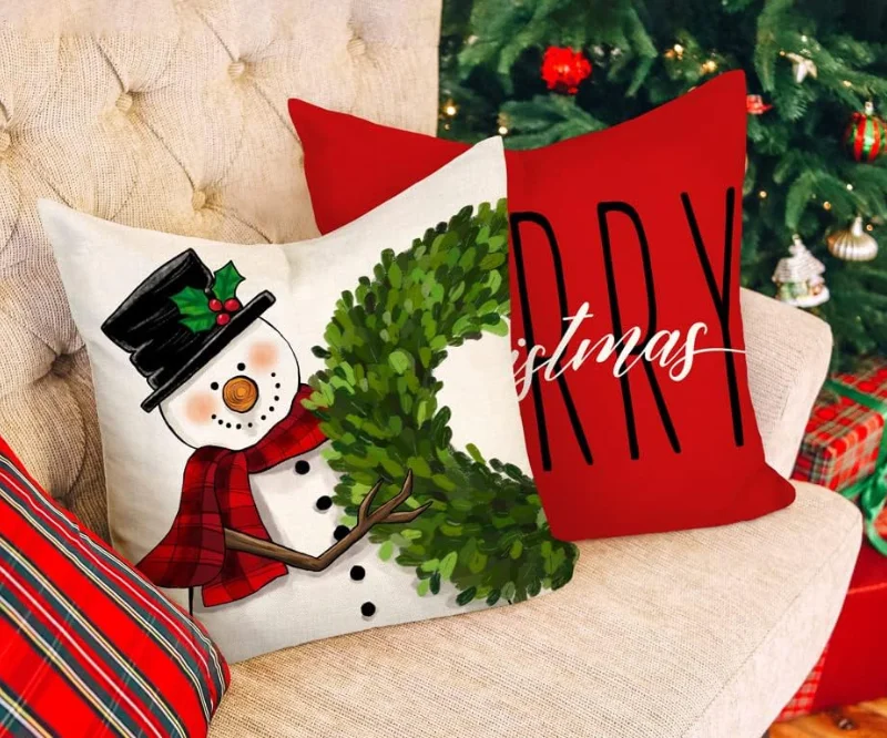 christmas pillow covers