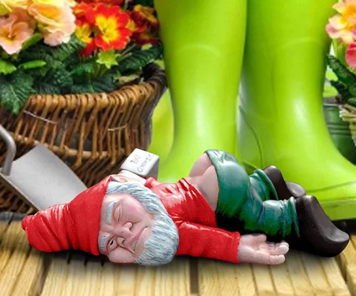 drunk garden gnome
