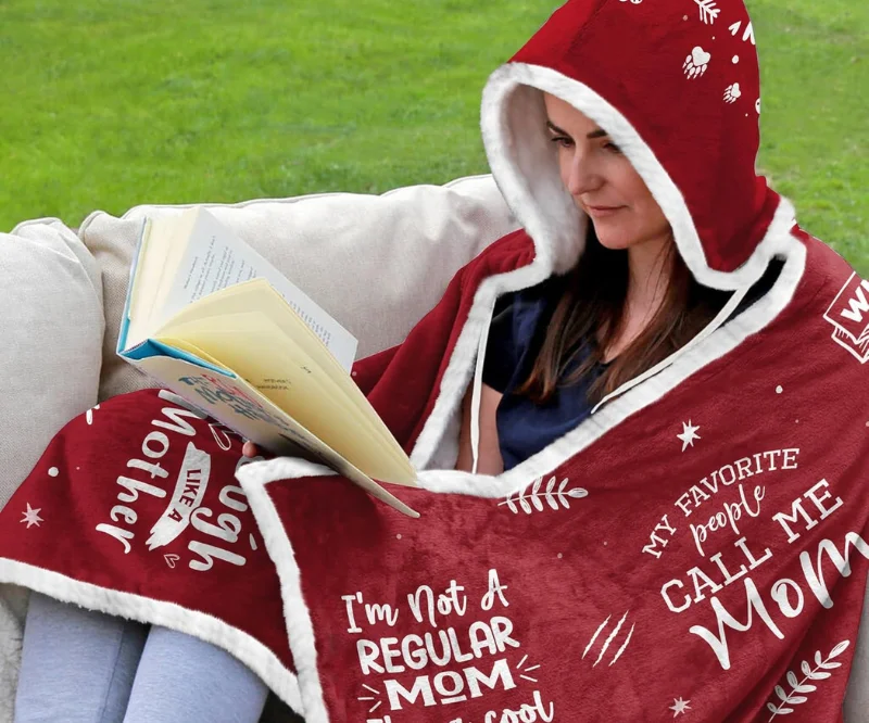 hooded blanket