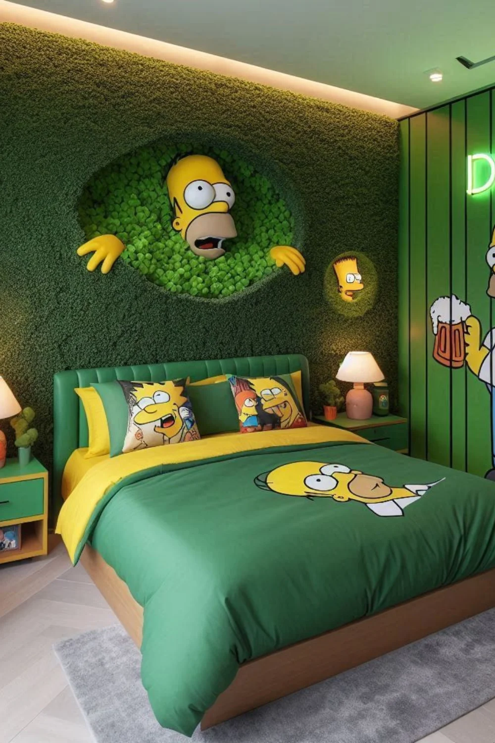 9 Bedroom Designs That Prove The Simpsons Have the Coolest Bedroom 10 mens bedroom decor