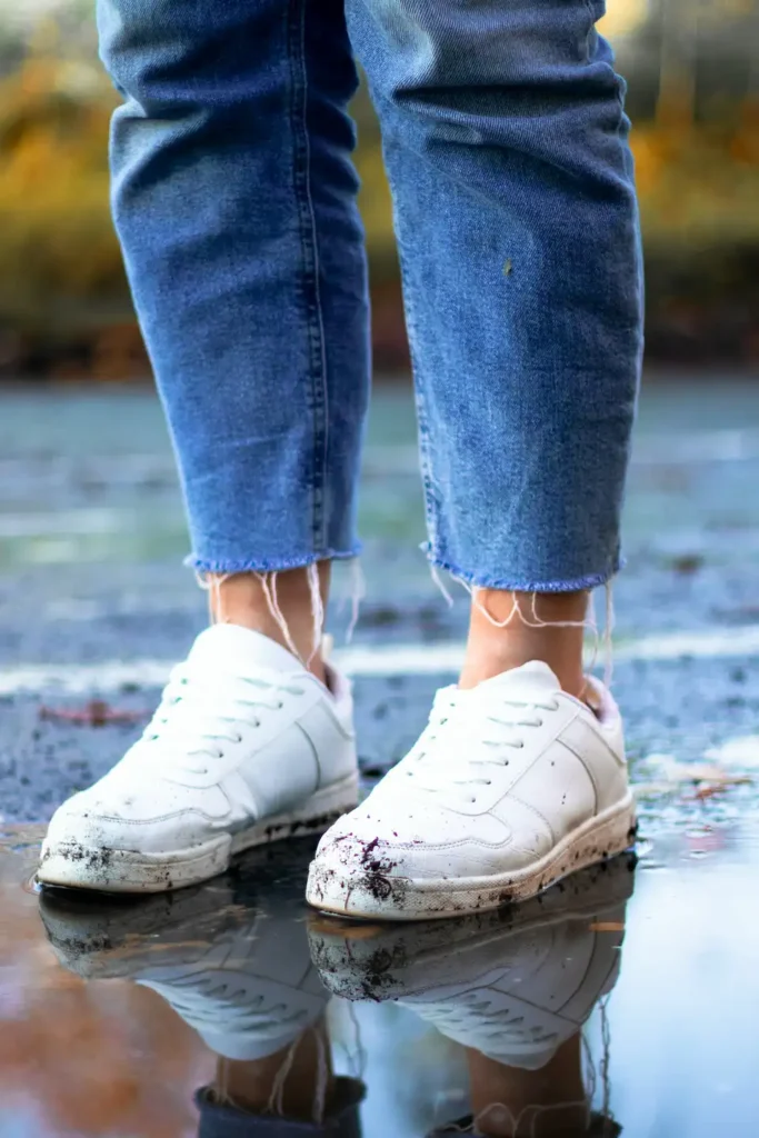 dirty shoes