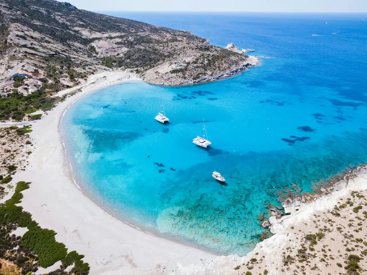 Milos in Greece