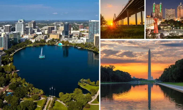 best places to go in april