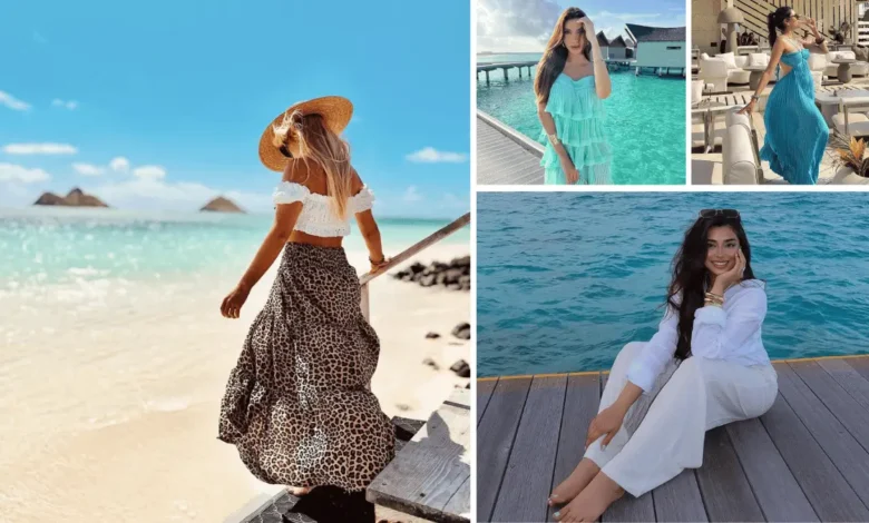 plus size beach outfits