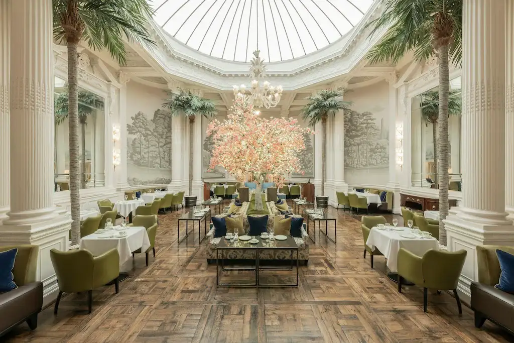 The Balmoral Hotel Edinburgh restaurant Palm Court