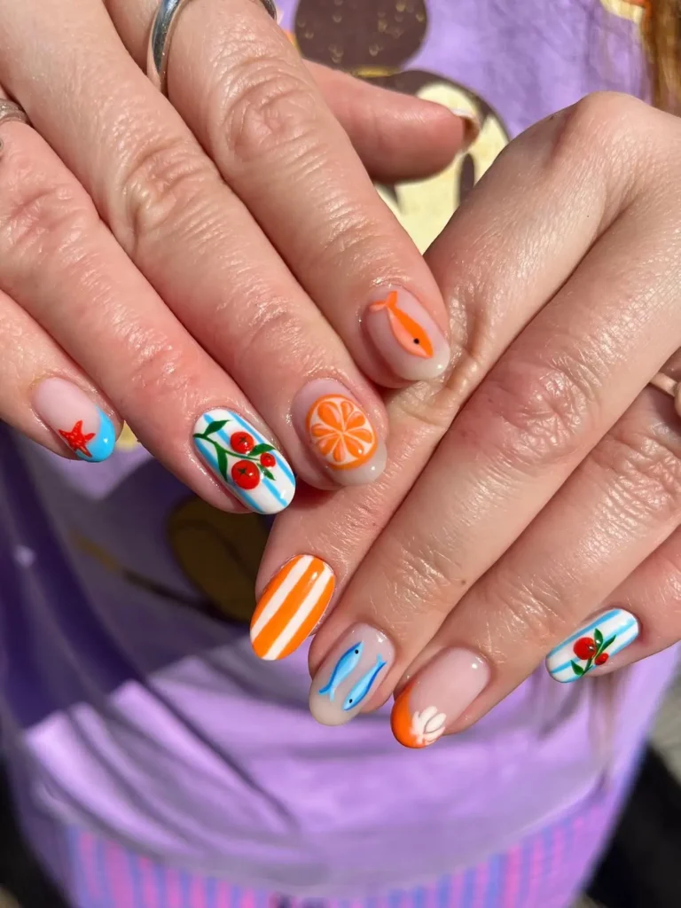 acrylic nails italy