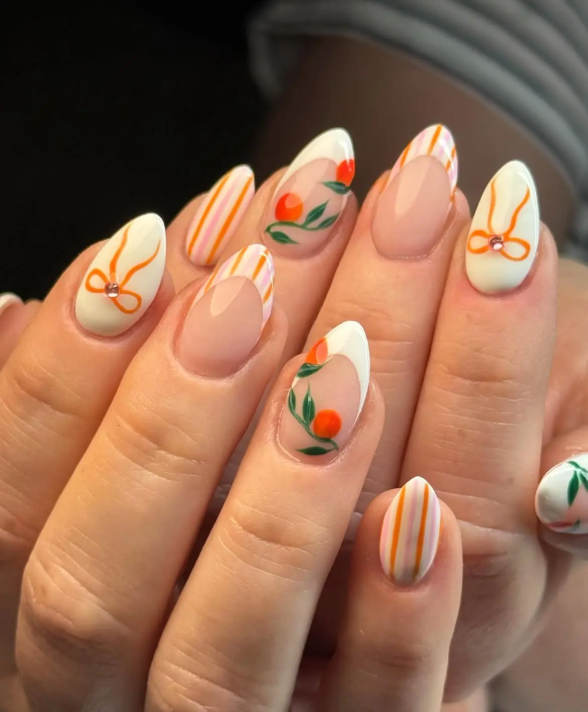 italy inspired nails