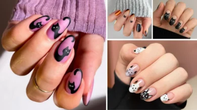 Cat Nail Designs