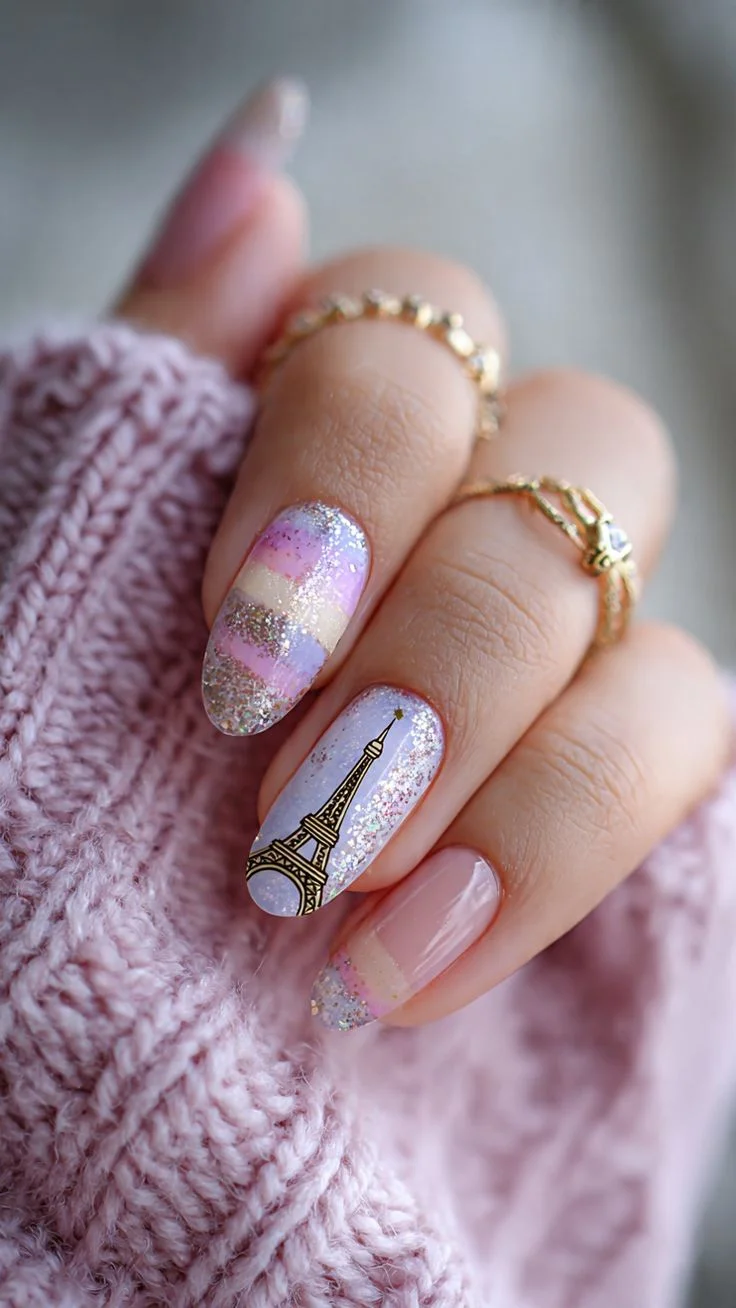 Nails for Europe trip