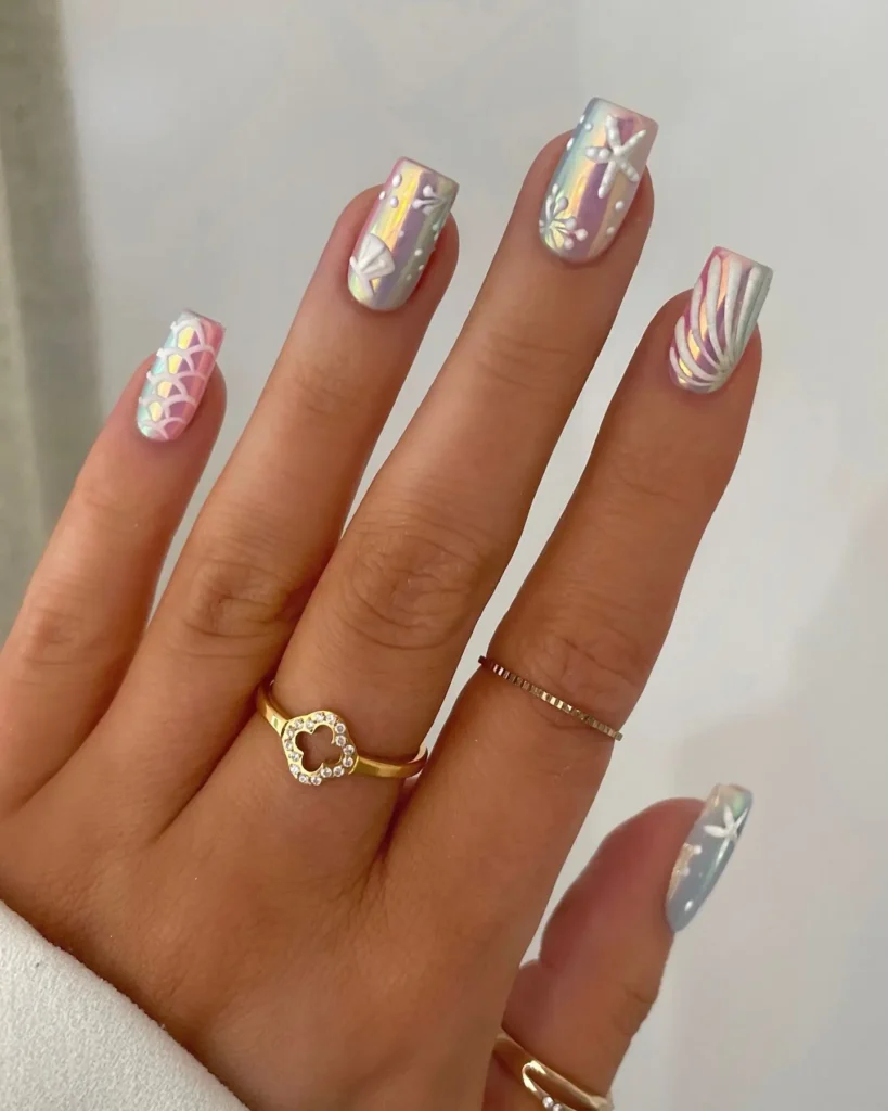 beach nails 4