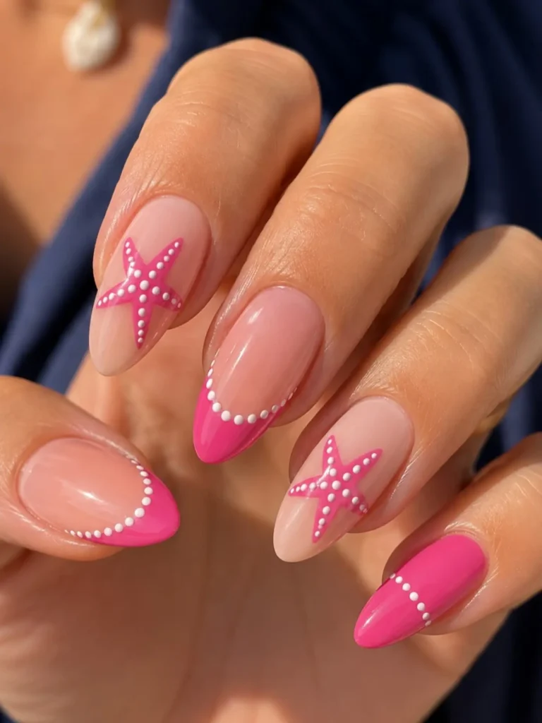beach nails vacation 2