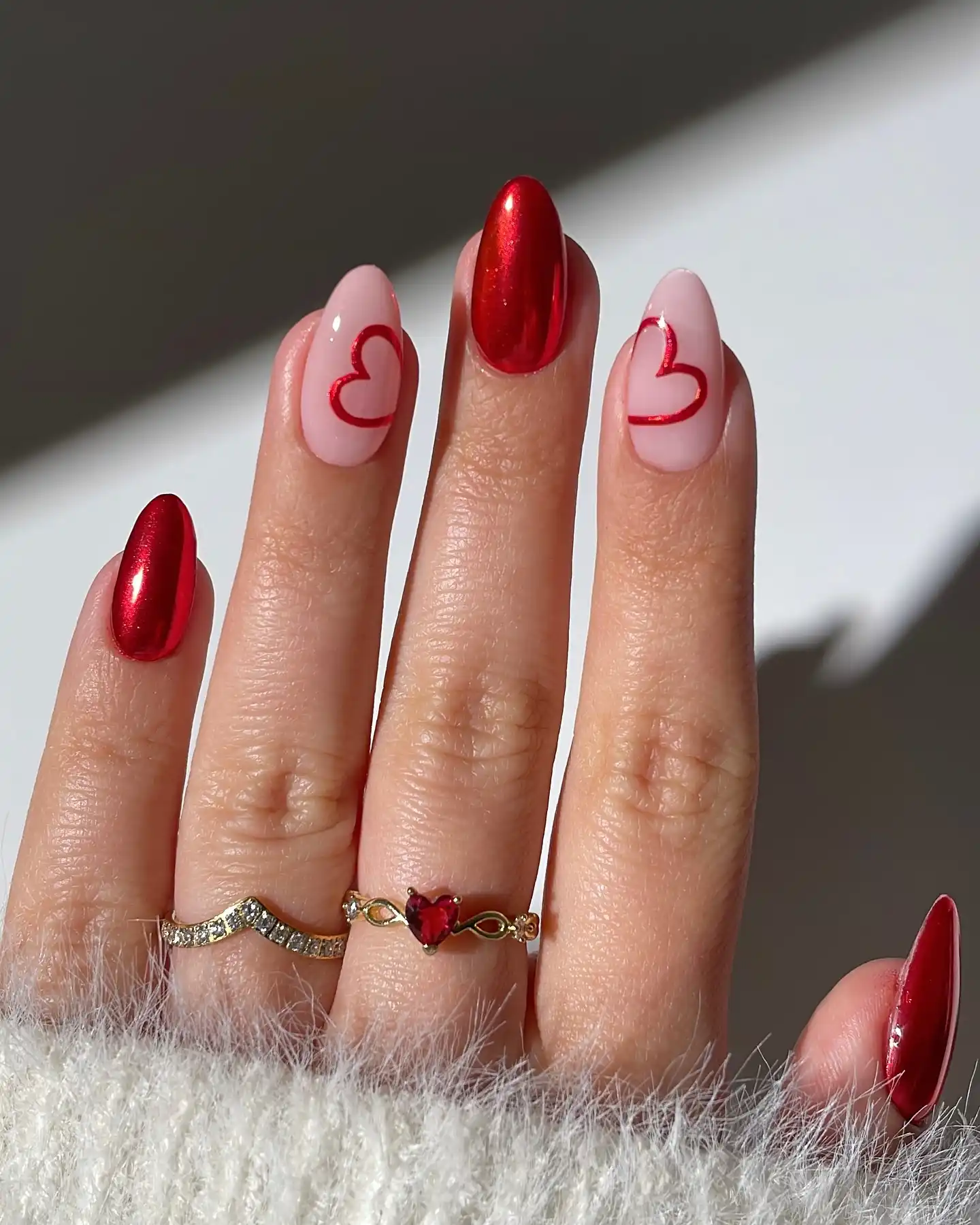 cute nails to match red hair 1