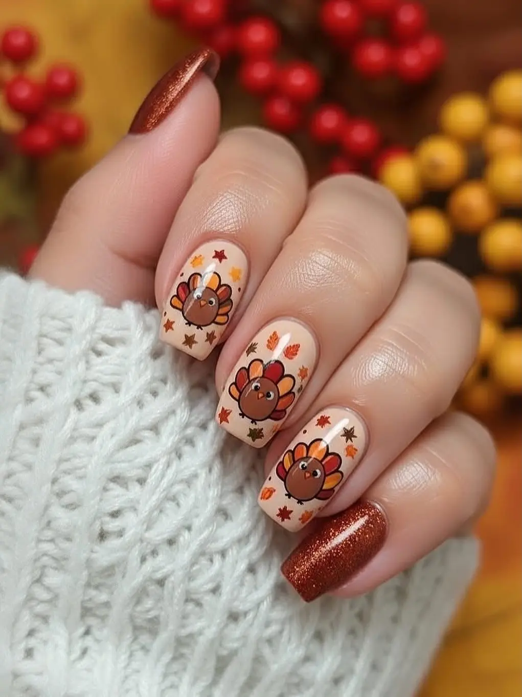 fall nail designs for short nails 1 fall nail designs for short nails 1