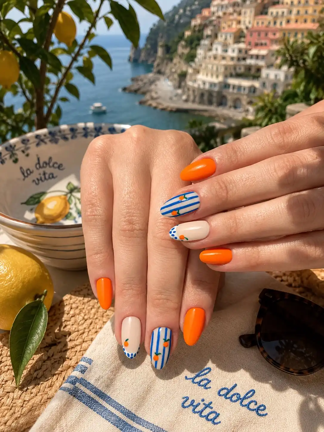 nails for greece vacation 3