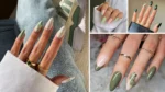 nails to match green dress