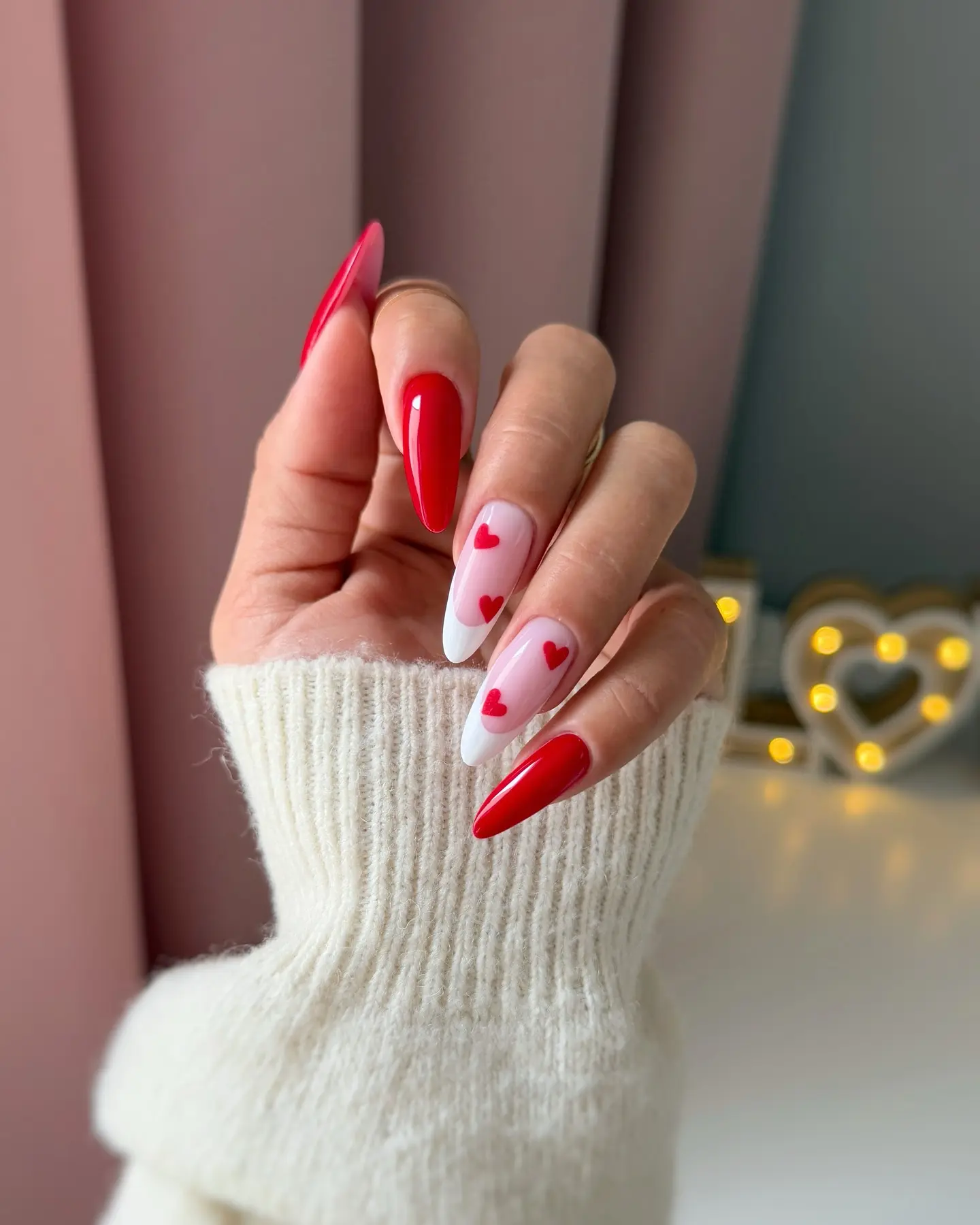nails to match red dress 1