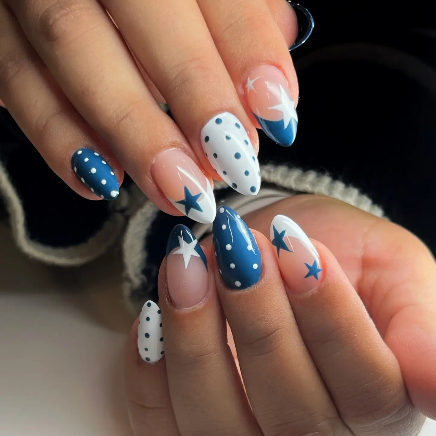 ny nails blue
