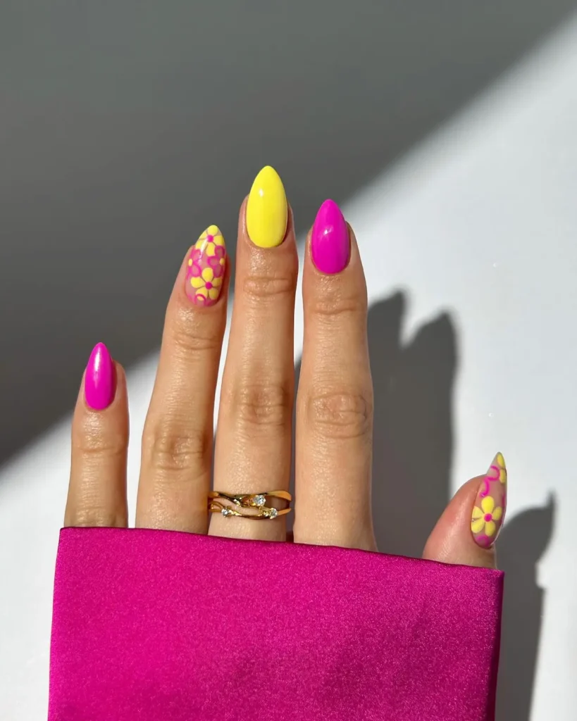pink nails 1
