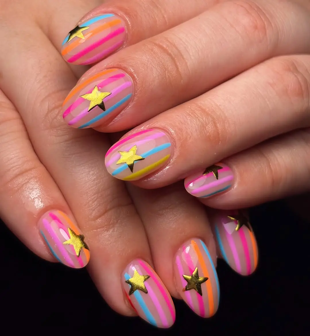 simple nails ideas for august 5