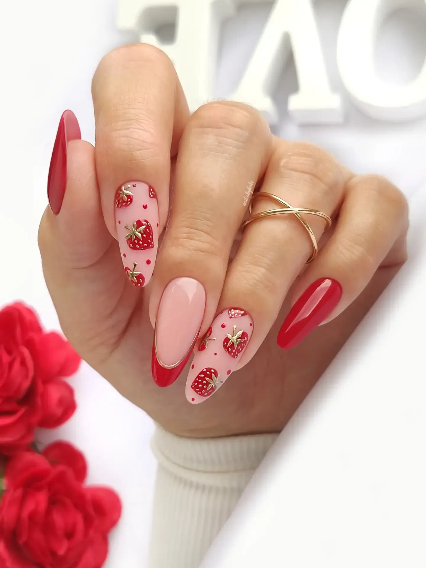 summer nails to match red hair 4 1