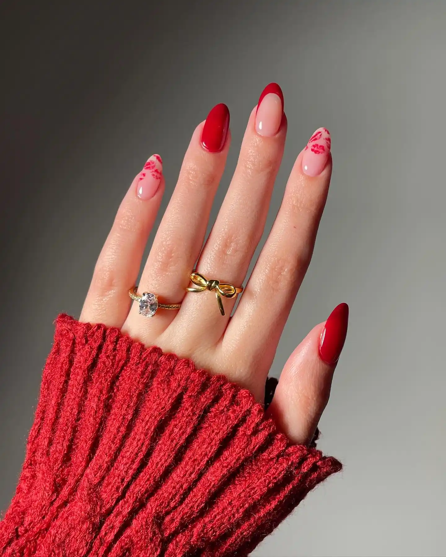 what nails match a red dress 1