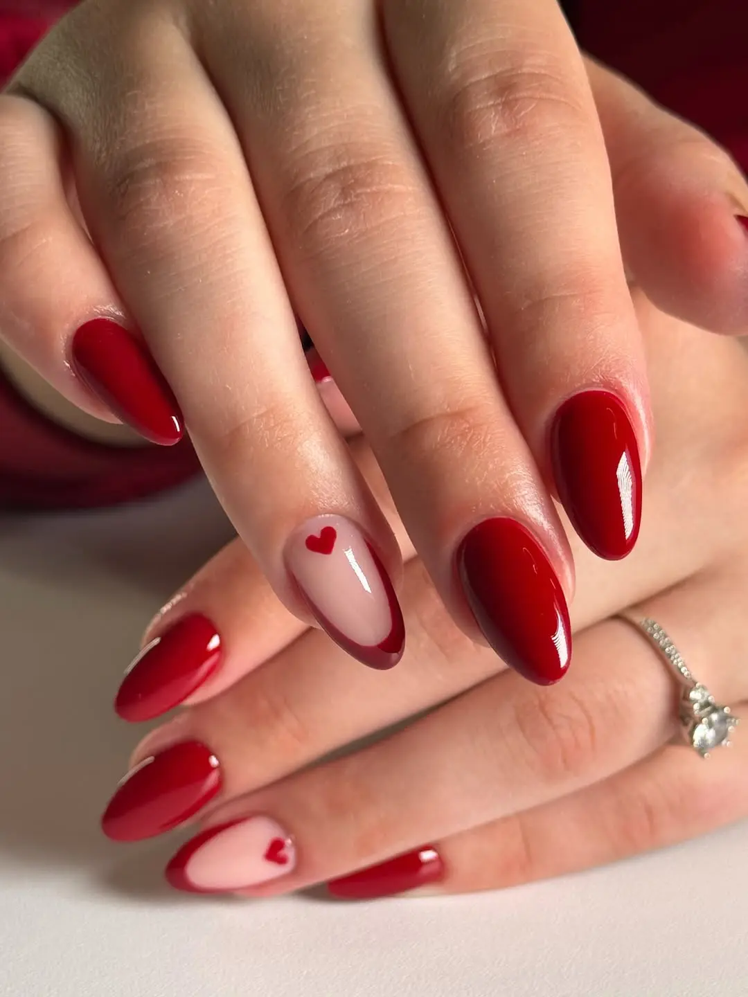 what nails match a red dress 2