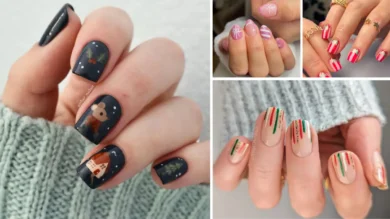 Christmas Nail Short