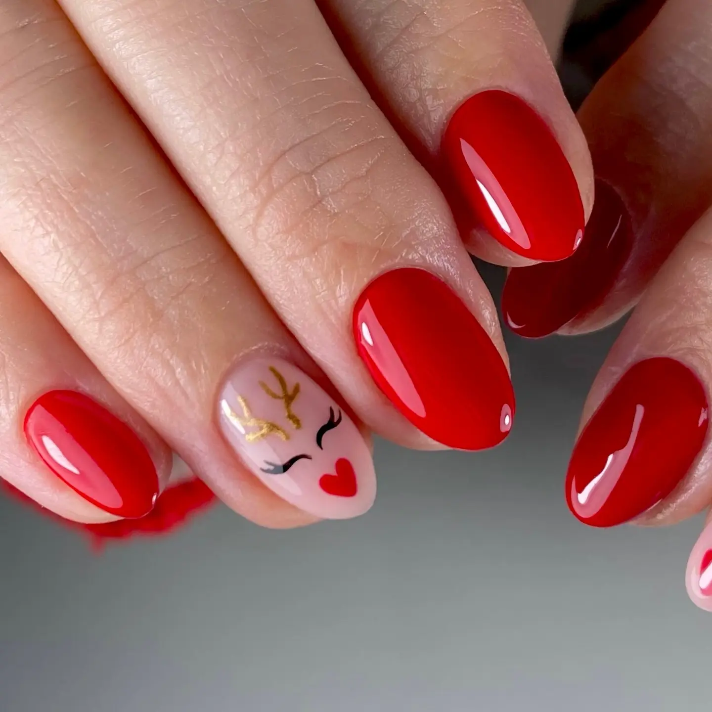 christmas nail designs cute 1
