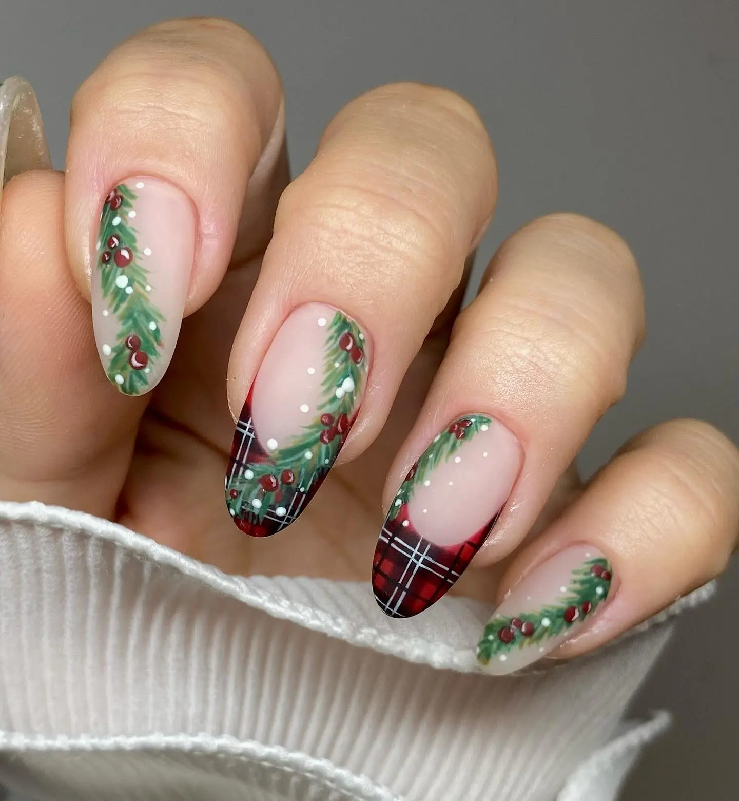 christmas nail designs cute 2