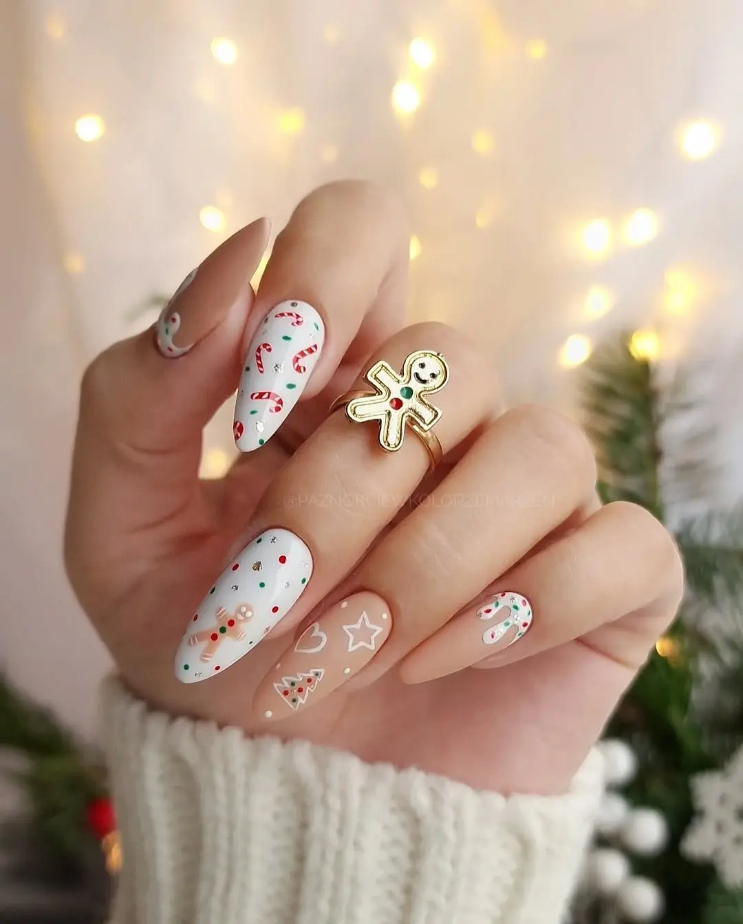 christmas nail designs simple 1