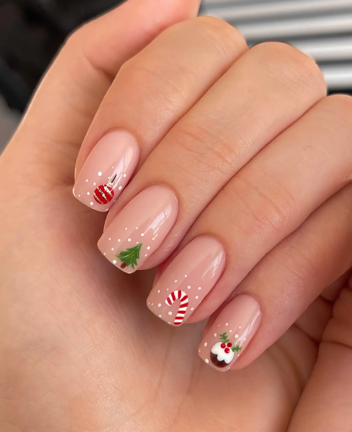 christmas nail short 10 christmas nail short 10