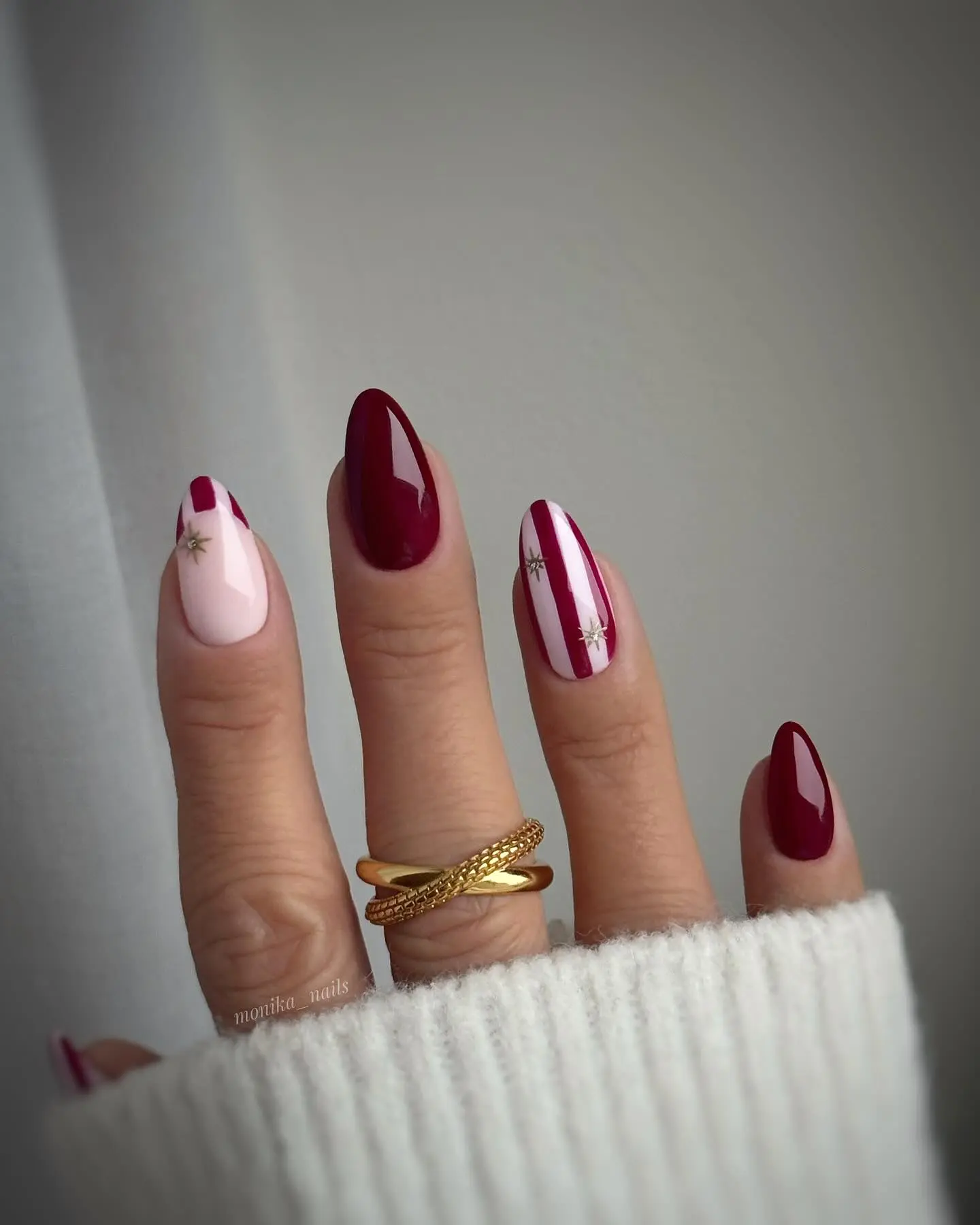 christmas nail simple 10