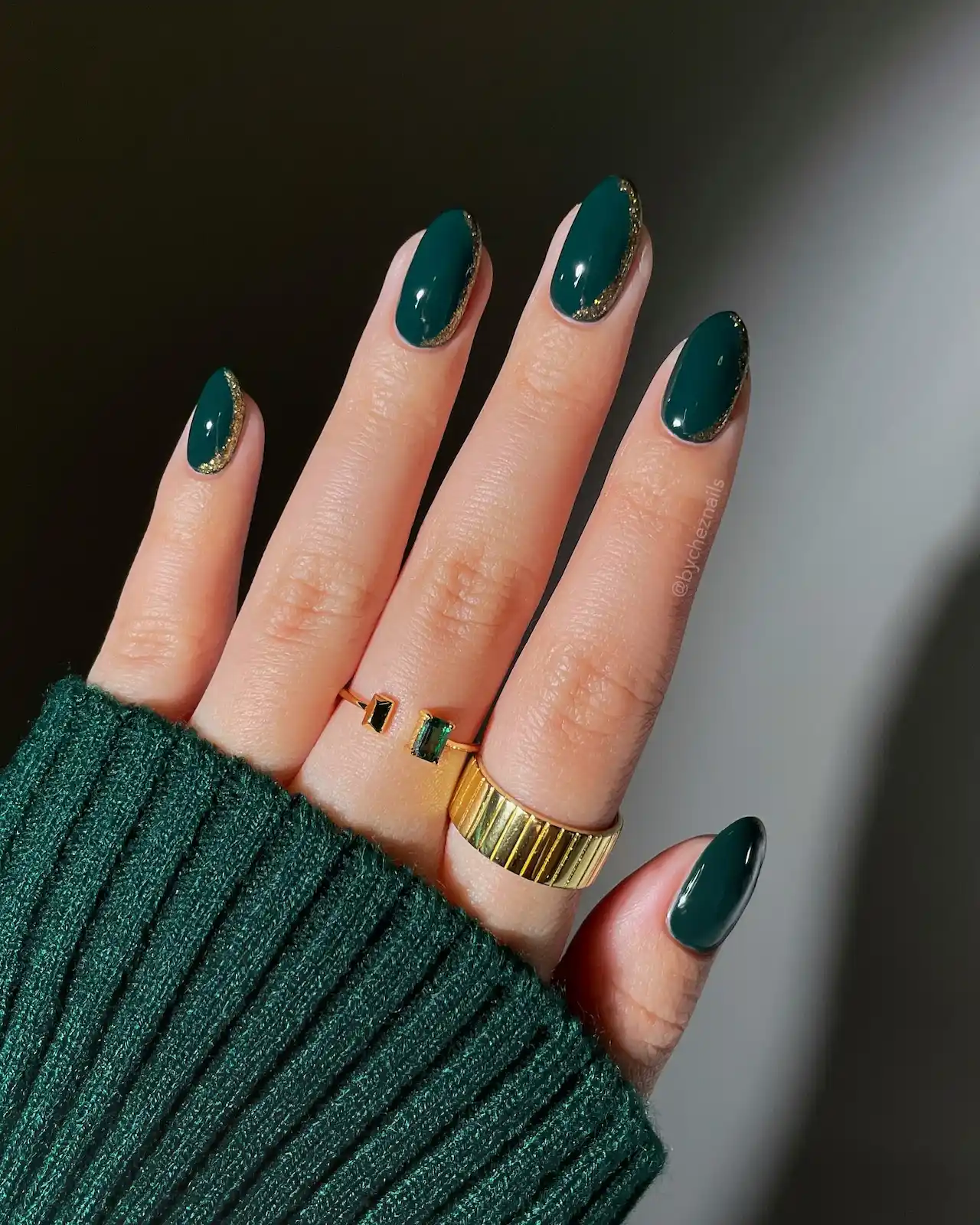 christmas nail simple 2