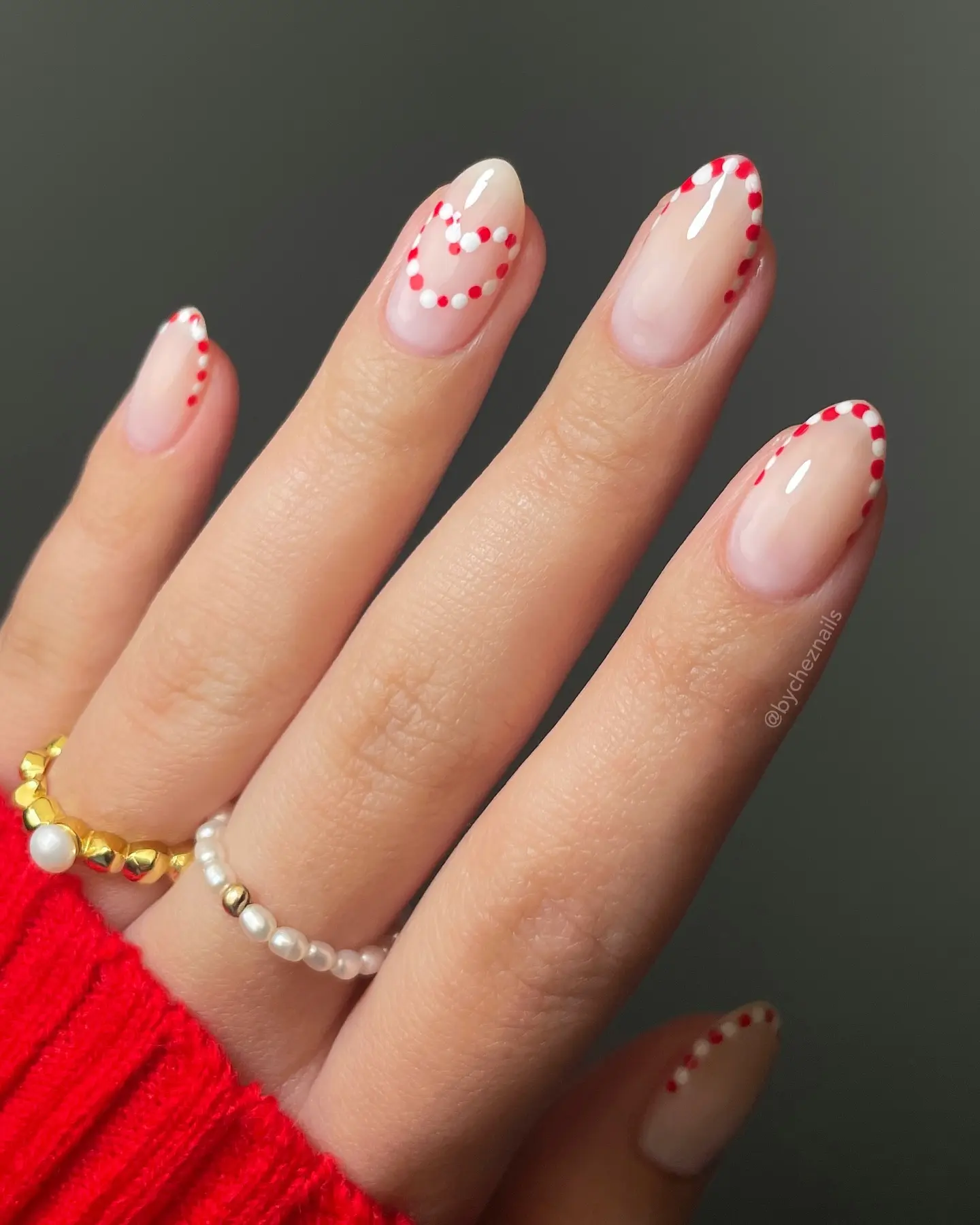 christmas nail simple 4