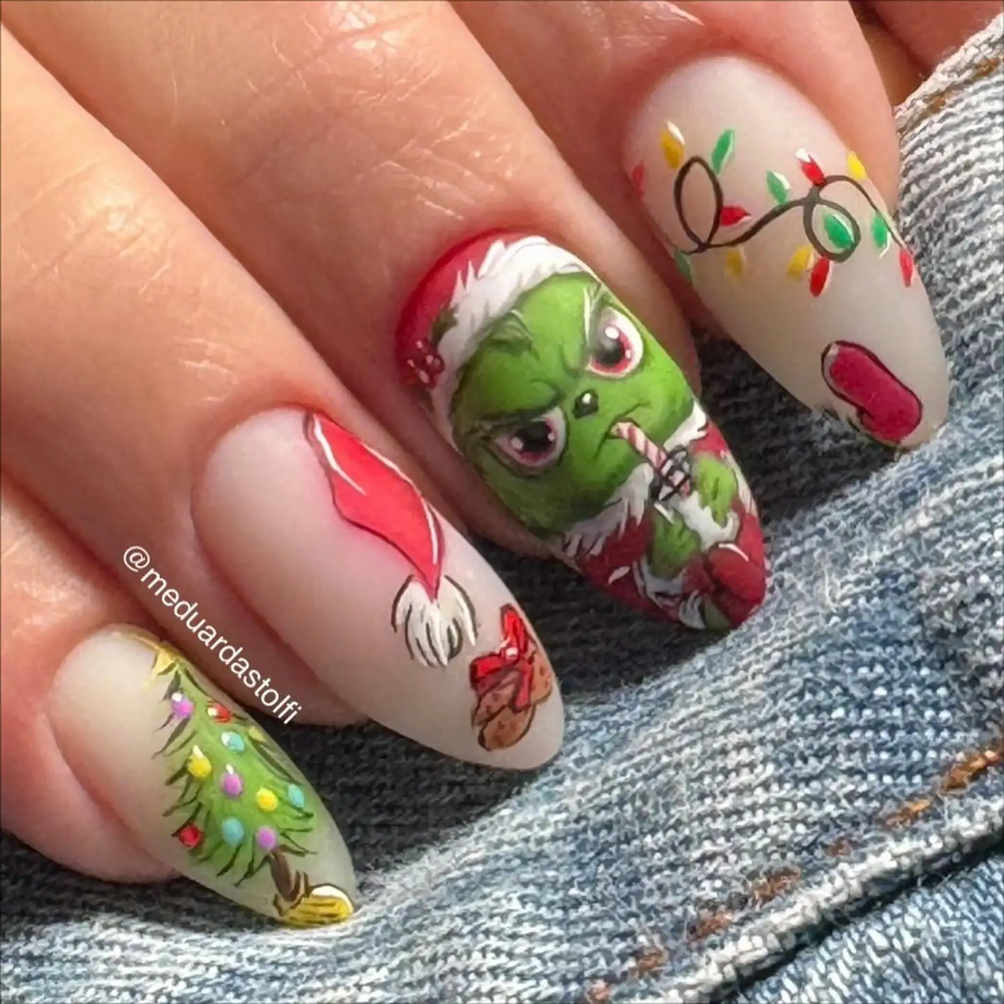 christmas nails grinch 10 christmas nails grinch 10