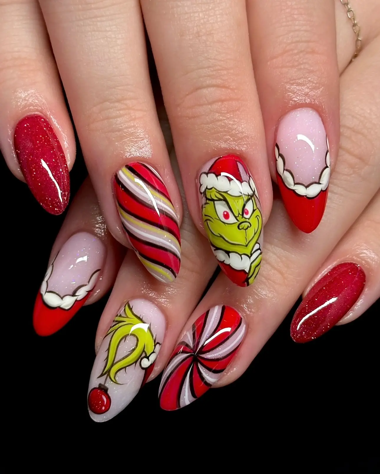christmas nails grinch 13 1 christmas nails grinch 13 1