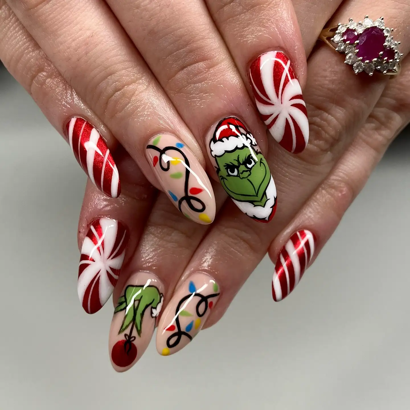christmas nails grinch 17 christmas nails grinch 17