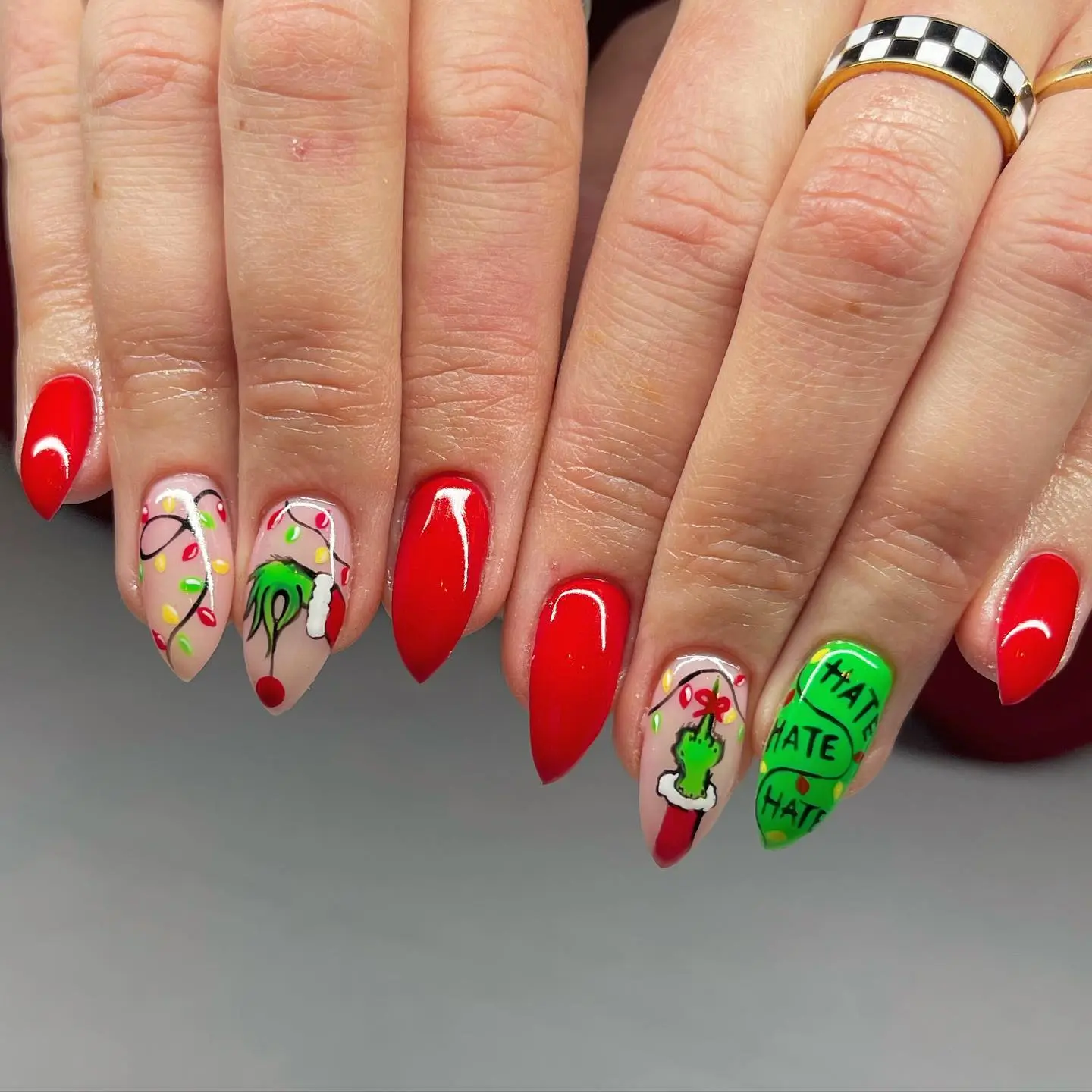 christmas nails grinch 18 christmas nails grinch 18