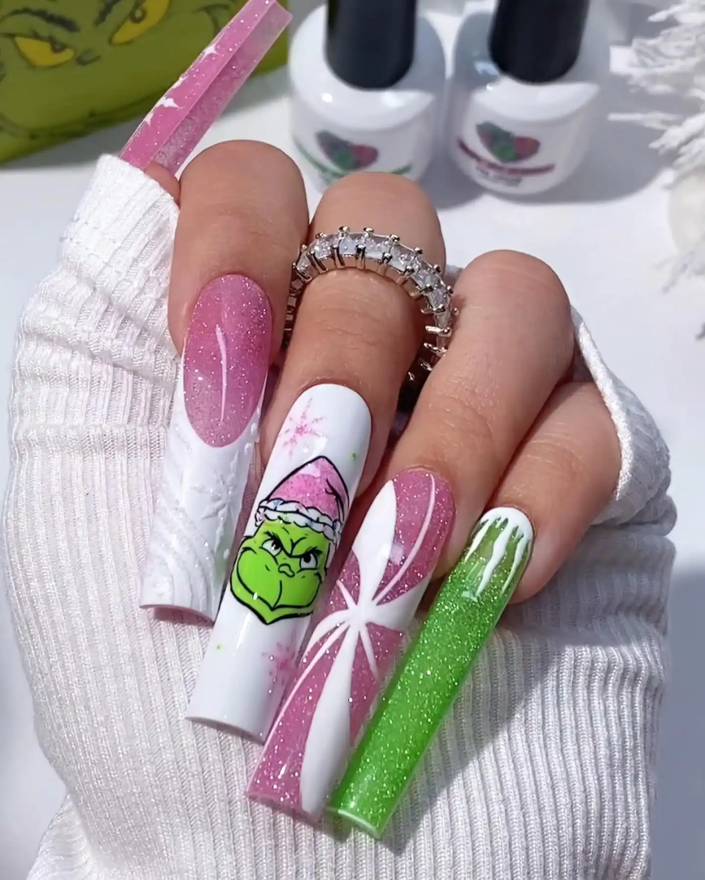 christmas nails grinch 20 christmas nails grinch 20