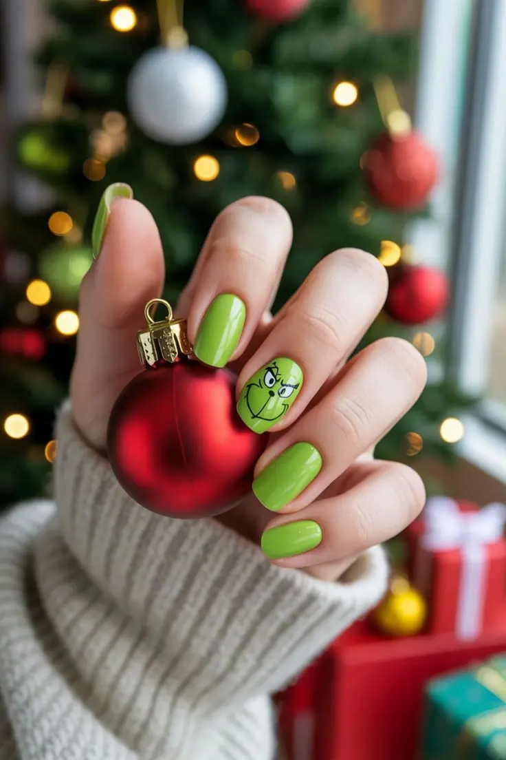 christmas nails grinch 5 christmas nails grinch 5