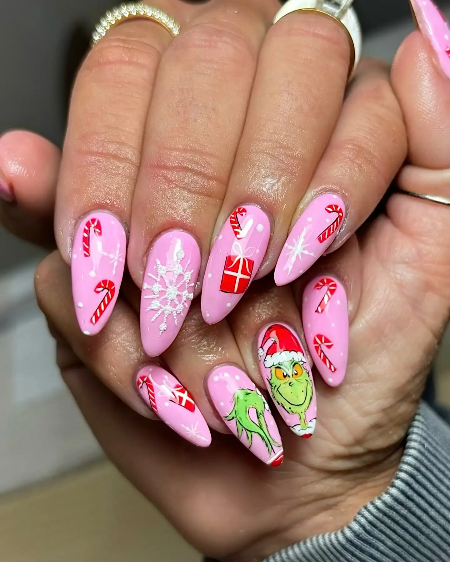christmas nails grinch 7 christmas nails grinch 7