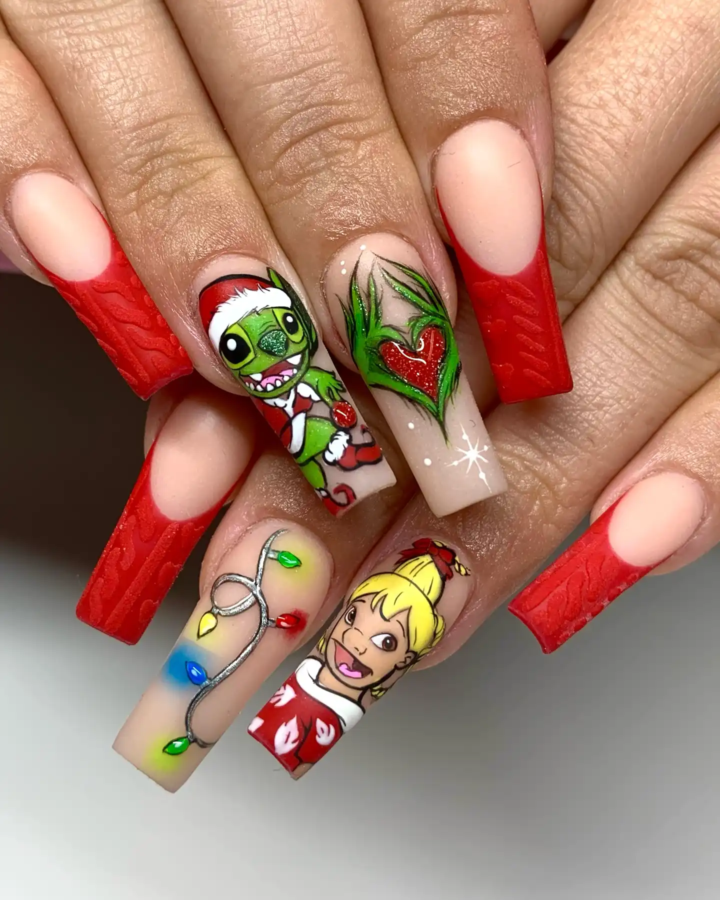 christmas nails grinch 8 christmas nails grinch 8