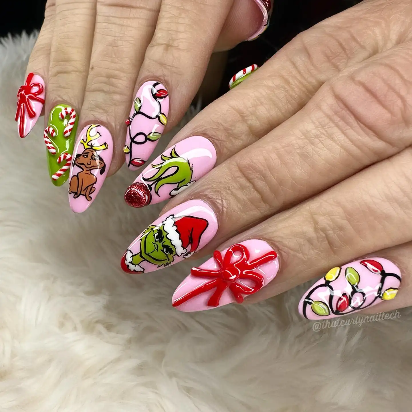 christmas nails grinch 9 christmas nails grinch 9